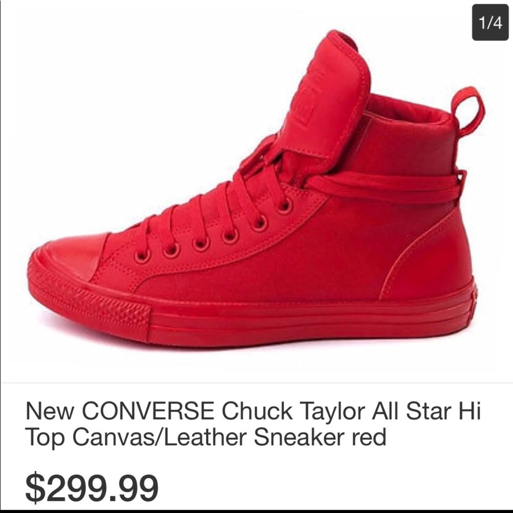 Red converse size 6.5